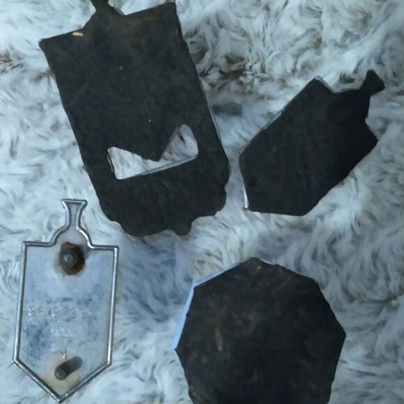 1973-1977 Monte Carlo emblems and 1979 Pontiac Bonneville emblem - Picture 7 of 8